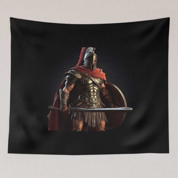 Item preview, Spartan Warrior designed and sold by GalleryBrisArt.
