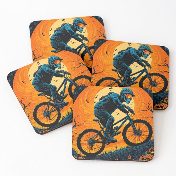 Item preview, Spooky MTB Halloween Design designed and sold by GrizzlyCollective.