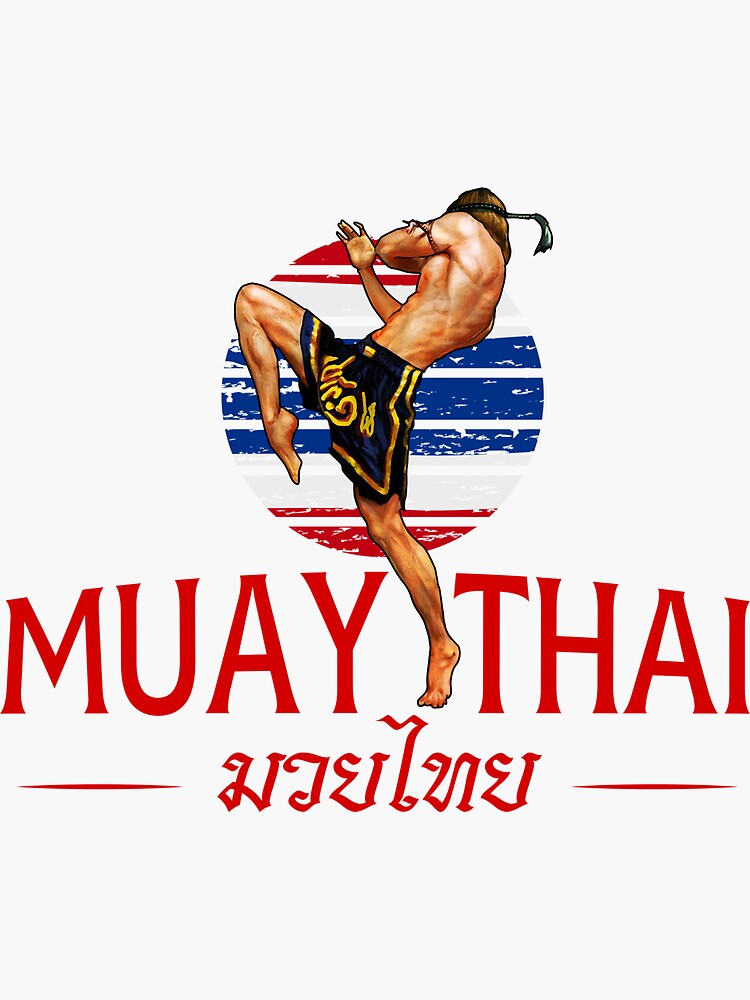 Thumbnail 3 of 3, Sticker, Muay Thai designed and sold by BelieveStyle.