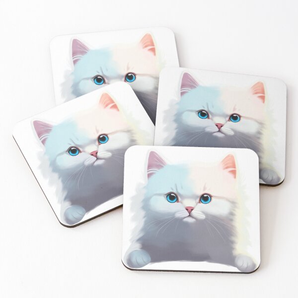Item preview, Cat white kitty cute  designed and sold by Domeze.