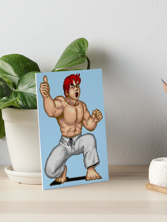 Street Fighter's Ryu Punching Against The Japanese Sun Poster for Sale by  Popping-Culture