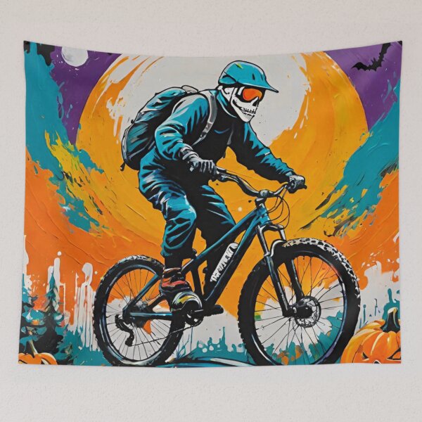 Artikelvorschau, Gruselige MTB-Halloween-Fahrt entworfen und verkauft von GrizzlyCollective.