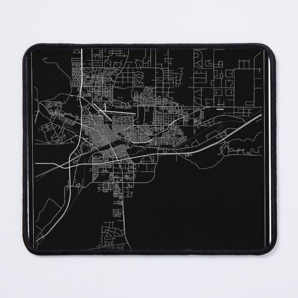 Item preview, Cheyenne City Map designed and sold by SHAMPAIN-ART-CO.