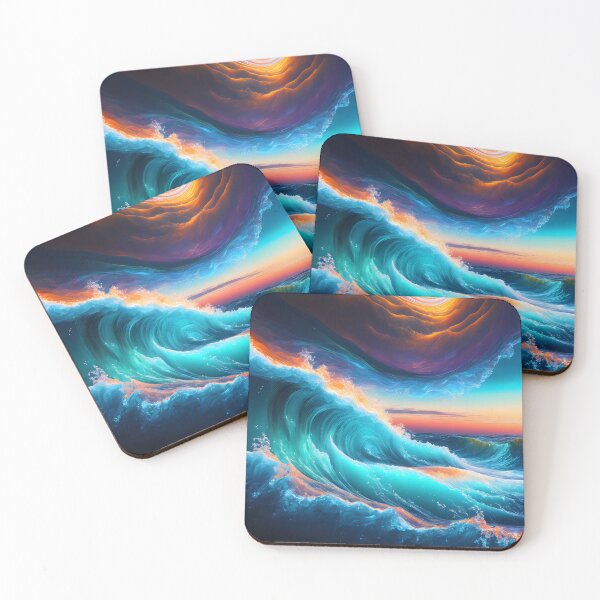 Item preview, Abstract - Essence of the Ocean's Vastness designed and sold by cabana.space.