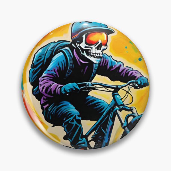 Artikelvorschau, Halloween MTB Shredder Design entworfen und verkauft von GrizzlyCollective.