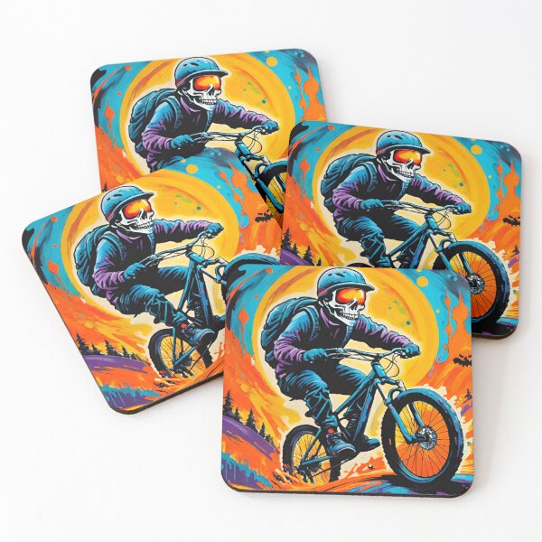 Item preview, Halloween MTB Shredder Design designed and sold by GrizzlyCollective.