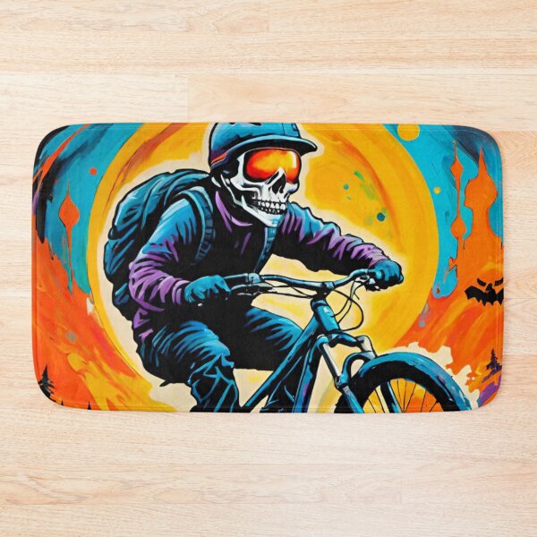Item preview, Halloween MTB Shredder Design designed and sold by GrizzlyCollective.