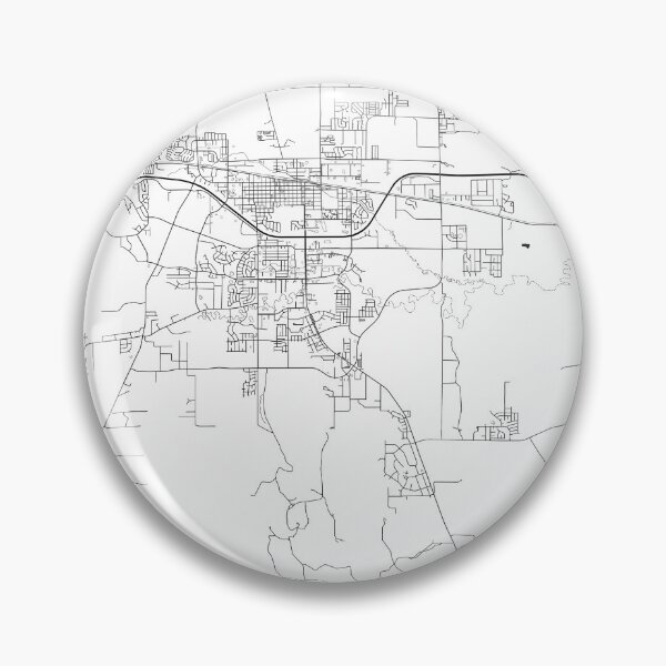 Item preview, Gillette City Map designed and sold by SHAMPAIN-ART-CO.