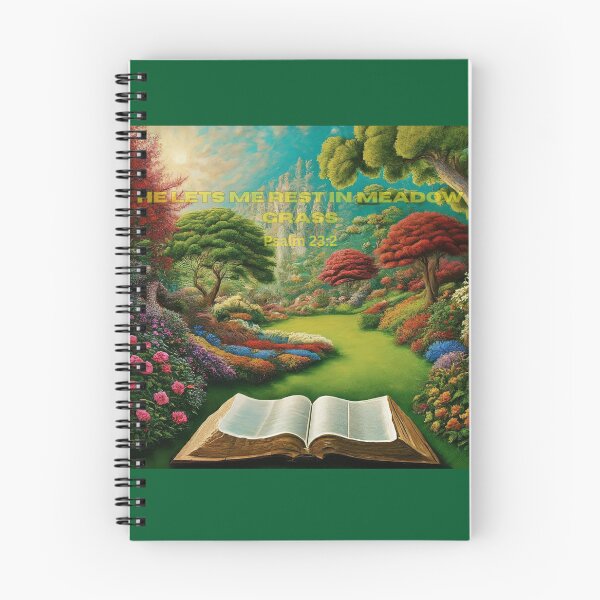 Item preview, He lets me rest in meadow grass. Psalm23:2 designed and sold by NtoikeShop123.