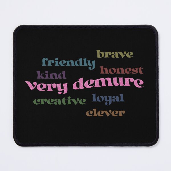 Item preview, very demure Design designed and sold by SleekVisuals.