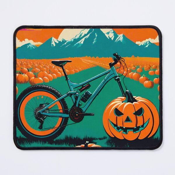 Item preview, Spooky MTB Pumpkins and Bikes designed and sold by GrizzlyCollective.