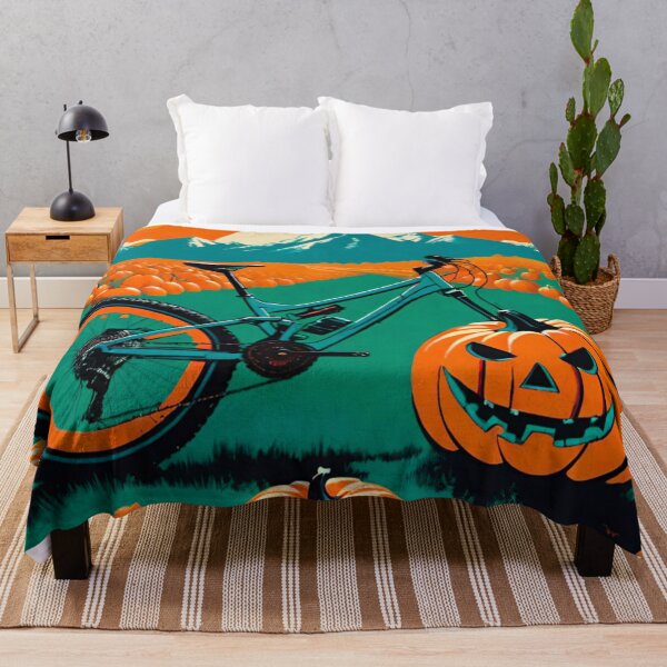 Item preview, Spooky MTB Pumpkins and Bikes designed and sold by GrizzlyCollective.