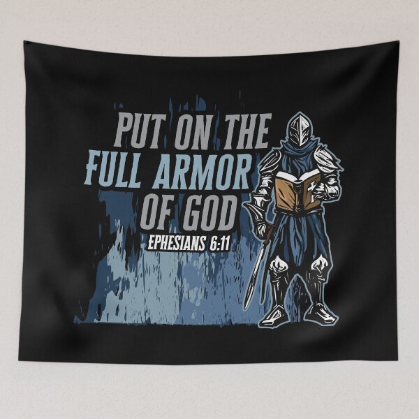 Item preview, Full Armor Christian Bible Verse designed and sold by WBGraphix.