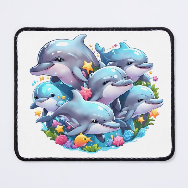 Item preview, Cute Dolphins designed and sold by RetroPop23.