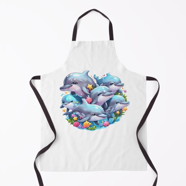Item preview, Cute Dolphins designed and sold by RetroPop23.