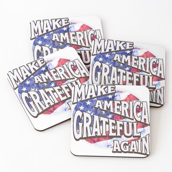Item preview, Make American Grateful Again batik flag designed and sold by AuroraXGreen.