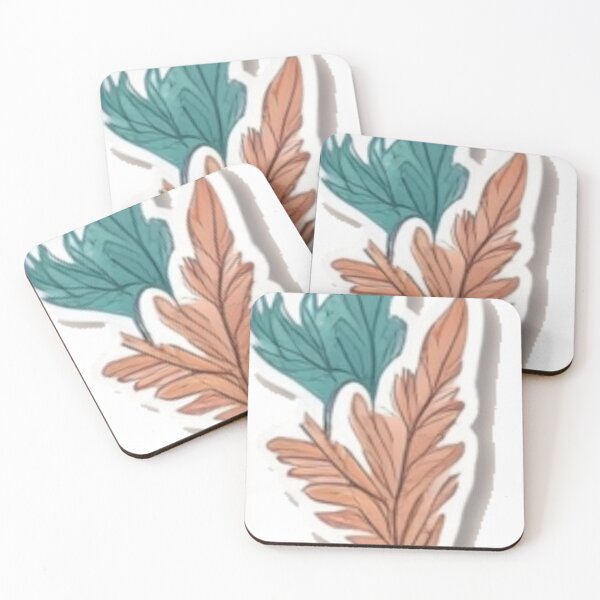 Item preview, Delicate Leaf Illustrations in Soft Hues designed and sold by Fly-with-my.