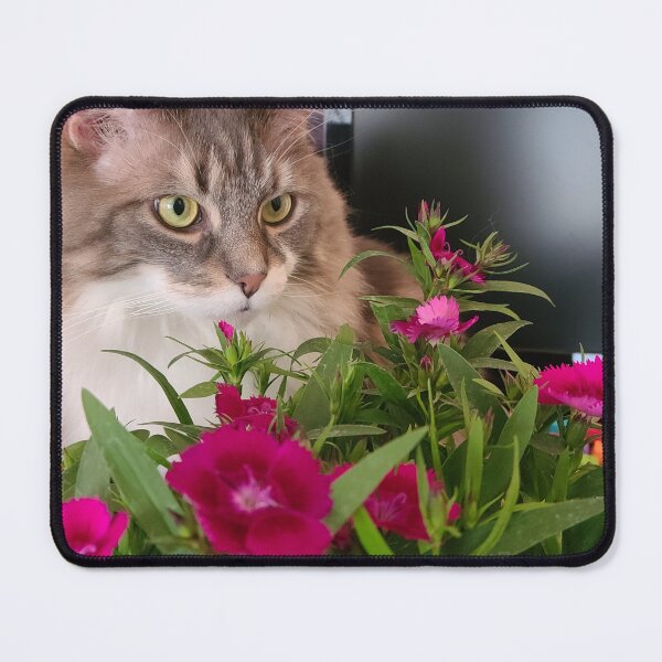 Item preview, Cat With Flowers designed and sold by PopeAdmiral.