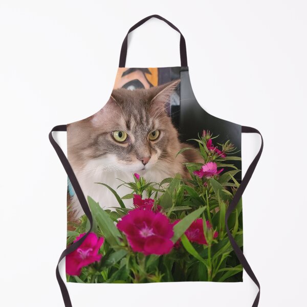 Item preview, Cat With Flowers designed and sold by PopeAdmiral.