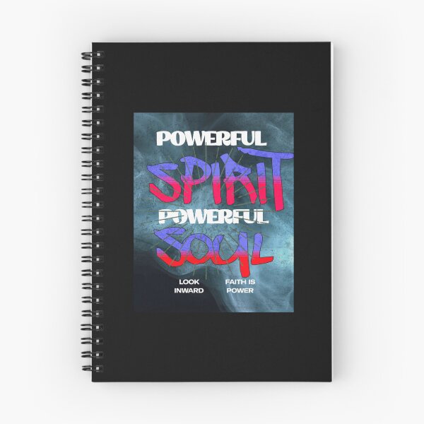Item preview, Powerful spirit powerful soul designed and sold by Wit & Wear Company.