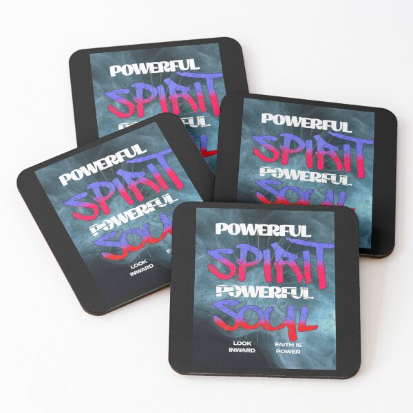 Item preview, Powerful spirit powerful soul designed and sold by Wit & Wear Company.