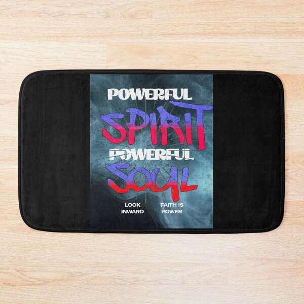 Item preview, Powerful spirit powerful soul designed and sold by Wit & Wear Company.