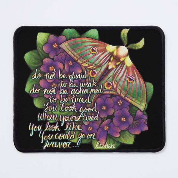 Item preview, Do Not Be Afraid to be Weak designed and sold by silveryweb.