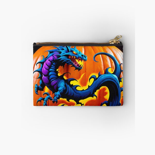 Item preview, Fiery Dragon and Spooky Pumpkin Design designed and sold by GrizzlyCollective.