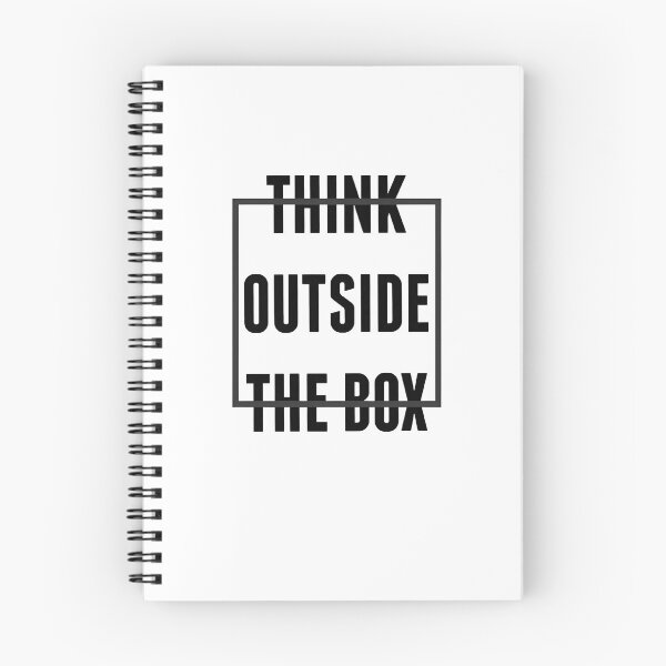 Item preview, Thinks out side the box quote designed and sold by IsuruD123.