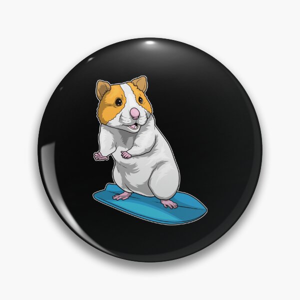 Item preview, Hamster Surfing Surfboard Summer designed and sold by Snabdesign84.