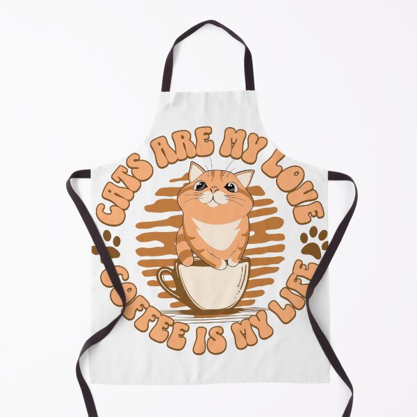 Item preview, Cats are my love, coffee is my life designed and sold by RayKlessArt.