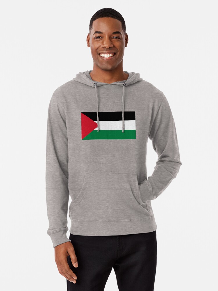 Palestinian Flag Zip Up Sweatshirt Jacket