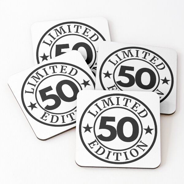 Item preview, 50 Years Limited Edition - Happy Birthday Anniversary designed and sold by highflycrafts.