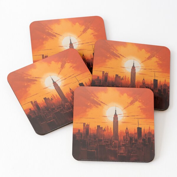Item preview, Sunset In New York designed and sold by Rtymer.