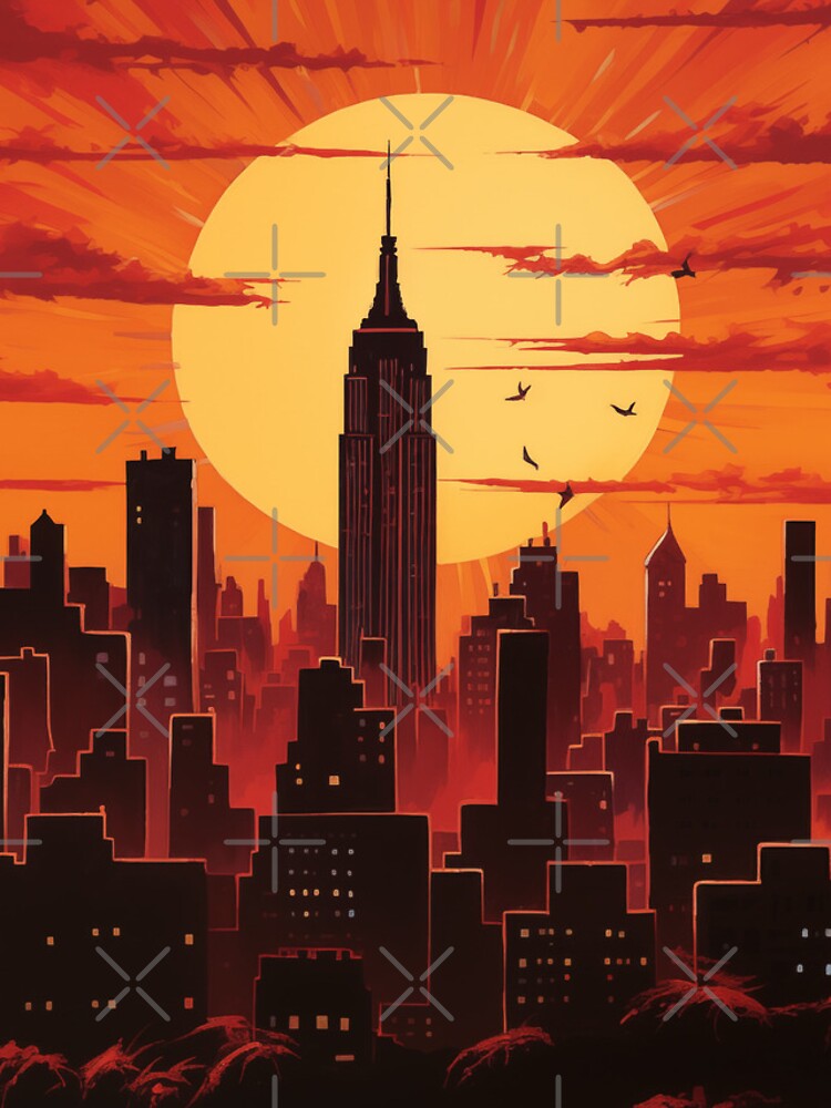 Thumbnail 4 of 4, iPhone Case, Sunset In New York designed and sold by Rtymer.