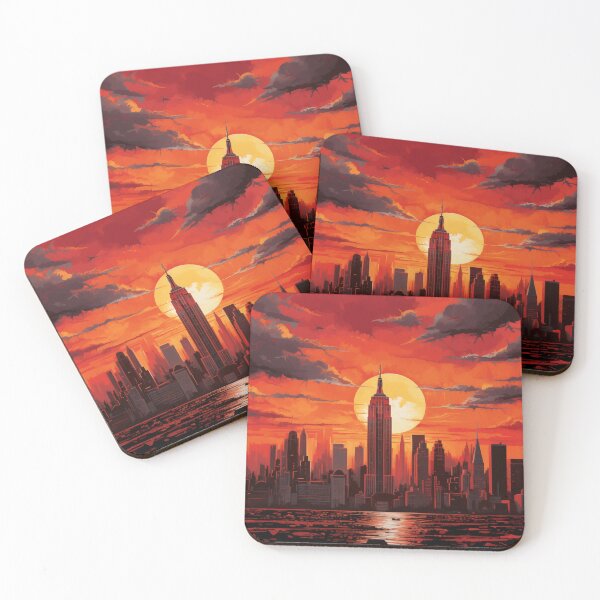 Item preview, Sunset In New York designed and sold by Rtymer.