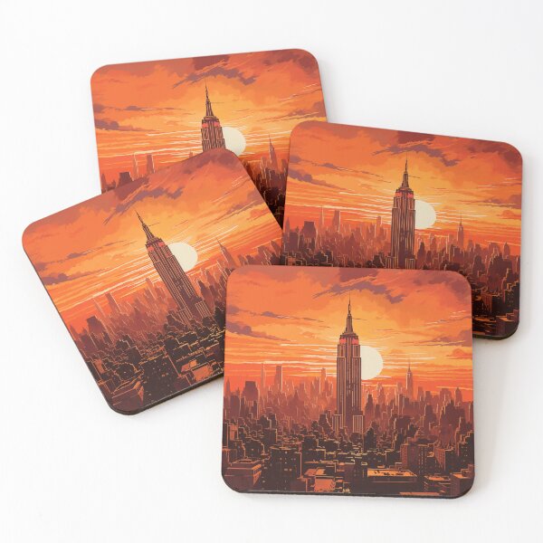 Item preview, Sunset In New York designed and sold by Rtymer.