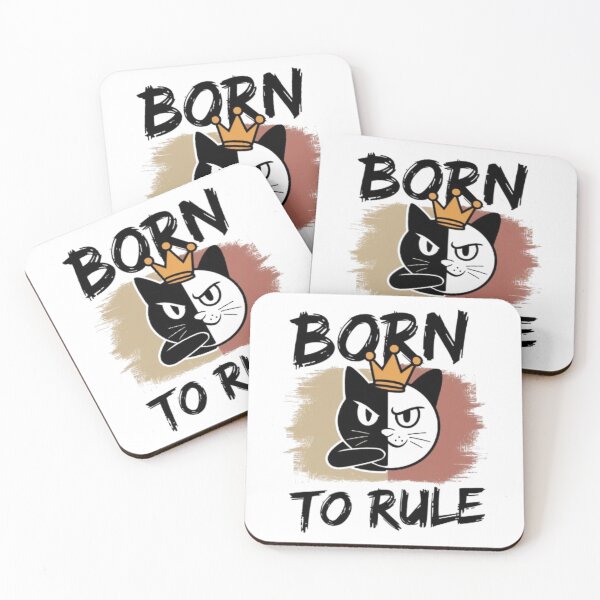 Item preview, Cat - born to rule designed and sold by 123ks.