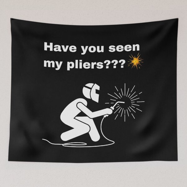 Item preview, Funny Welding Humor Black Background designed and sold by Creastore.