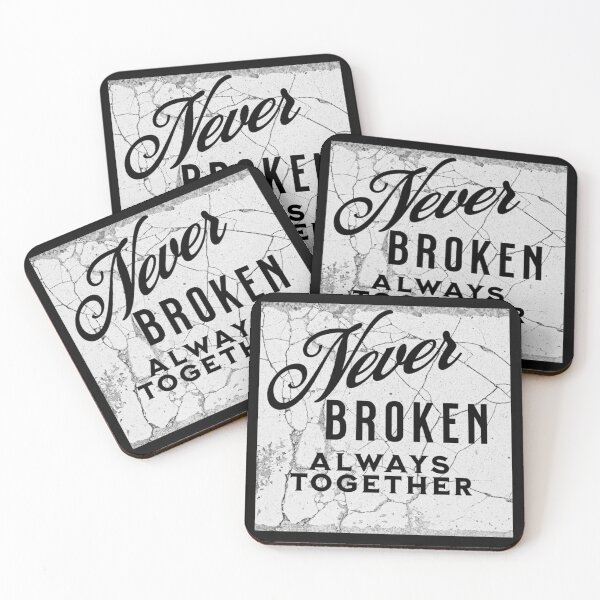 Item preview, Never Broken always together designed and sold by Wit & Wear Company.