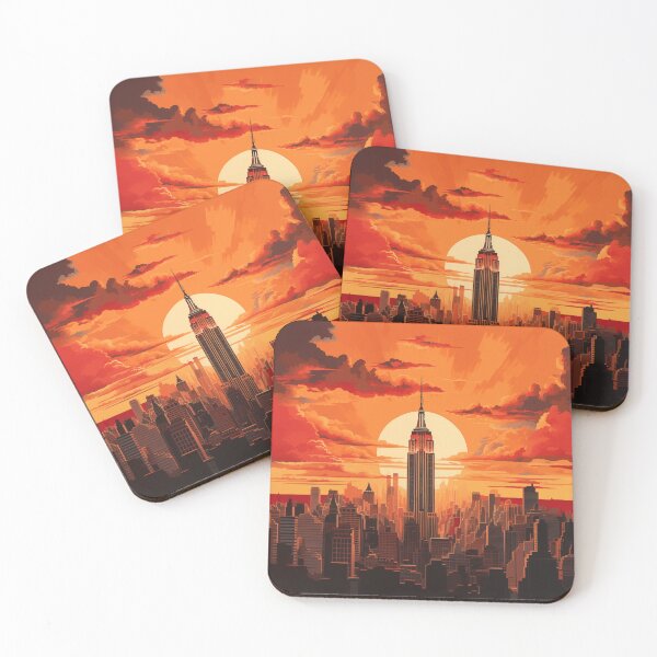 Item preview, Sunset In New York designed and sold by Rtymer.