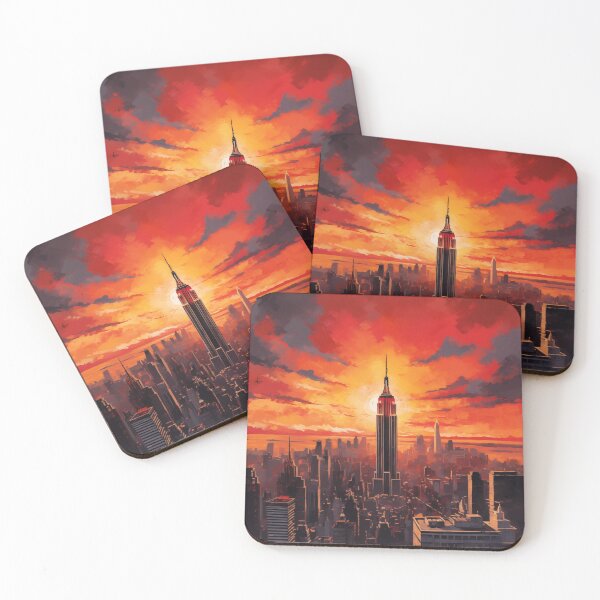 Item preview, Sunset In New York designed and sold by Rtymer.
