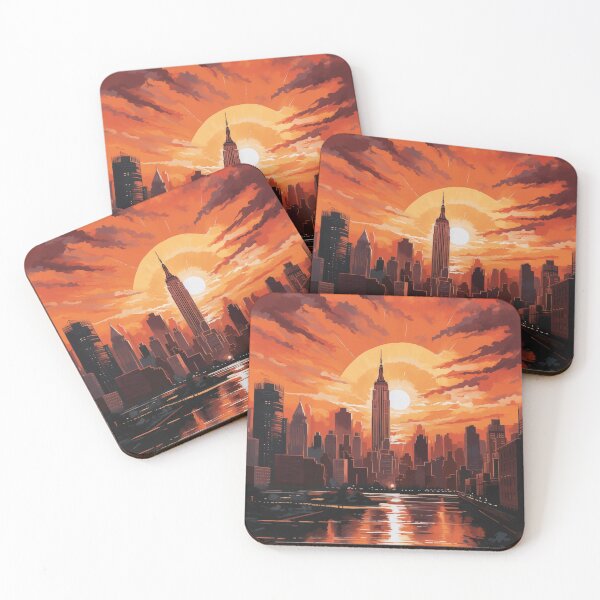 Item preview, Sunset In New York designed and sold by Rtymer.