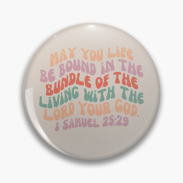 Item preview, Hebrew Blessing May your life be bound in the bundle of the living with God Groovy  Colorful designed and sold by Neeshki.