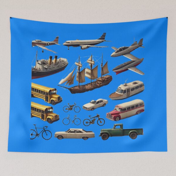 Item preview, Water, air and Land Transport means designed and sold by annenambiro.