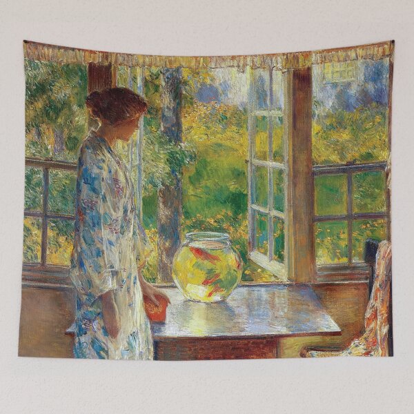Item preview, childe hassam artist, childe hassam art, childe hassam artwork, childe hassam paintings, painter childe hassam, childe hassam prints designed and sold by rosa-reid.