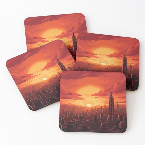 Item preview, Sunset In New York designed and sold by Rtymer.