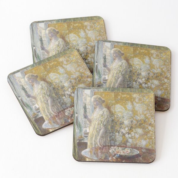 Item preview, childe hassam artist, childe hassam art, childe hassam artwork, childe hassam paintings, painter childe hassam, childe hassam prints designed and sold by rosa-reid.