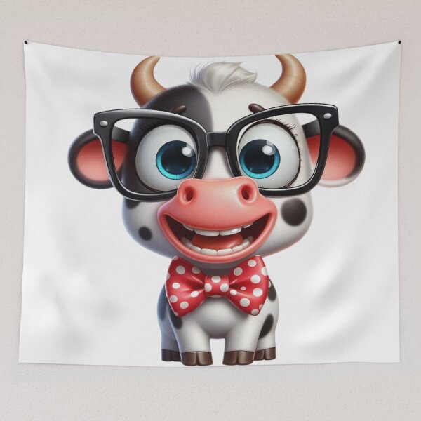 Item preview, Cute Cow,Funny Cow designed and sold by deniz kaya.