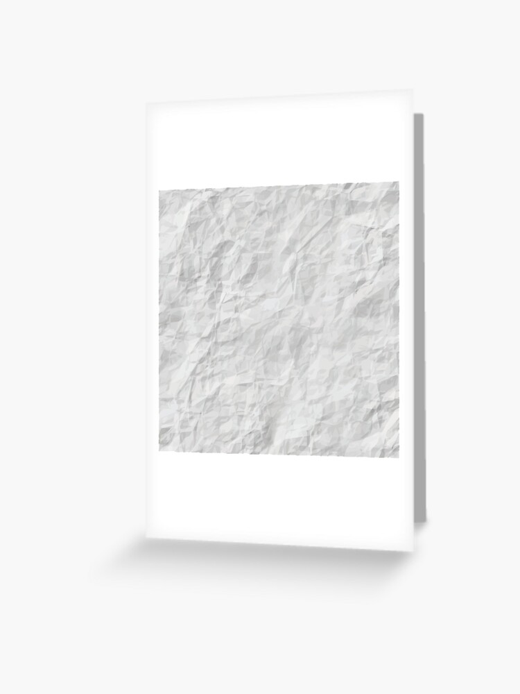 Texture De Papier Froissé Blanc Pour Le Fond.
